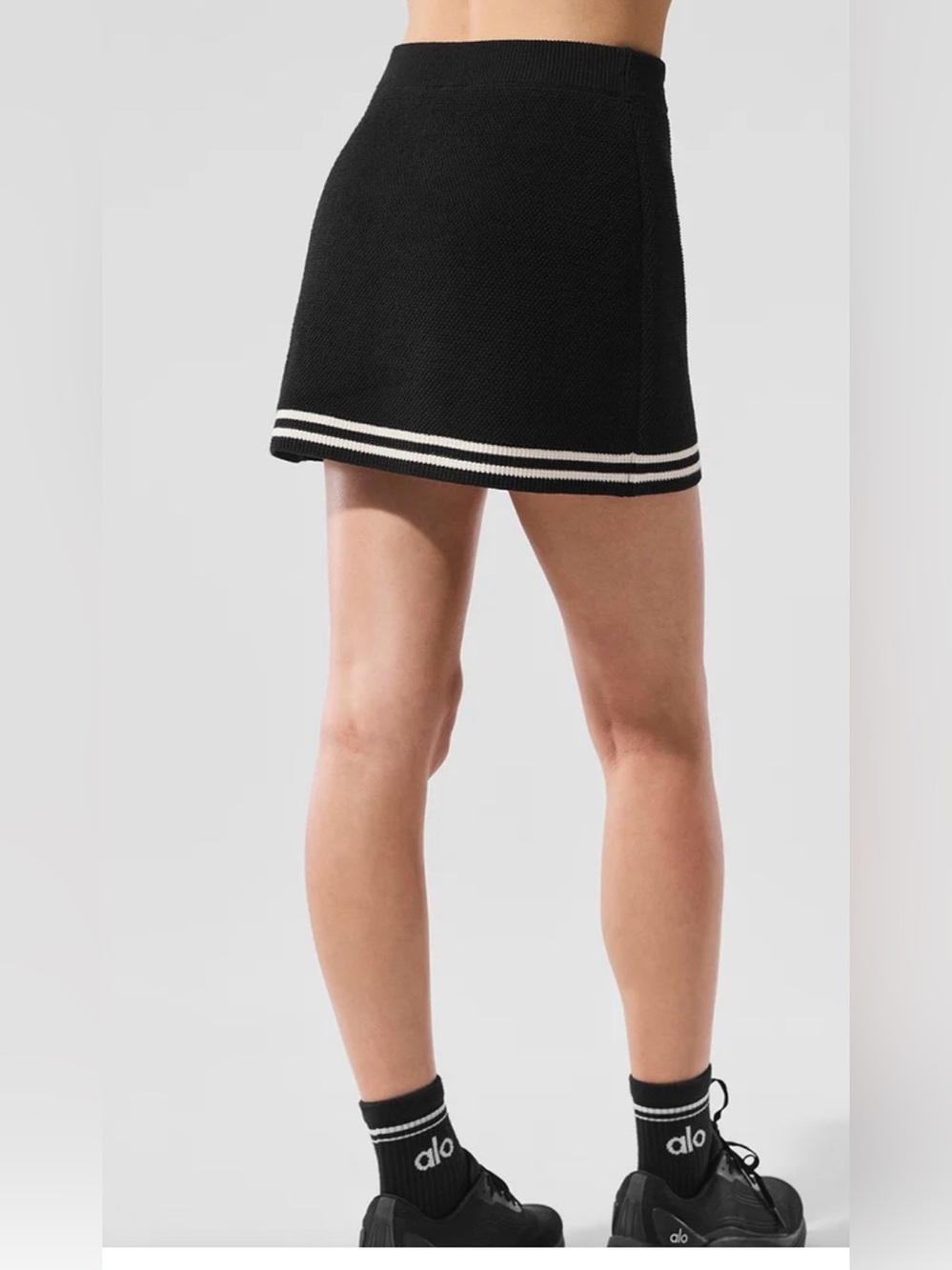 Alo Yoga Tennis Club Sweater Knit Skirt - Picture 3 of 14